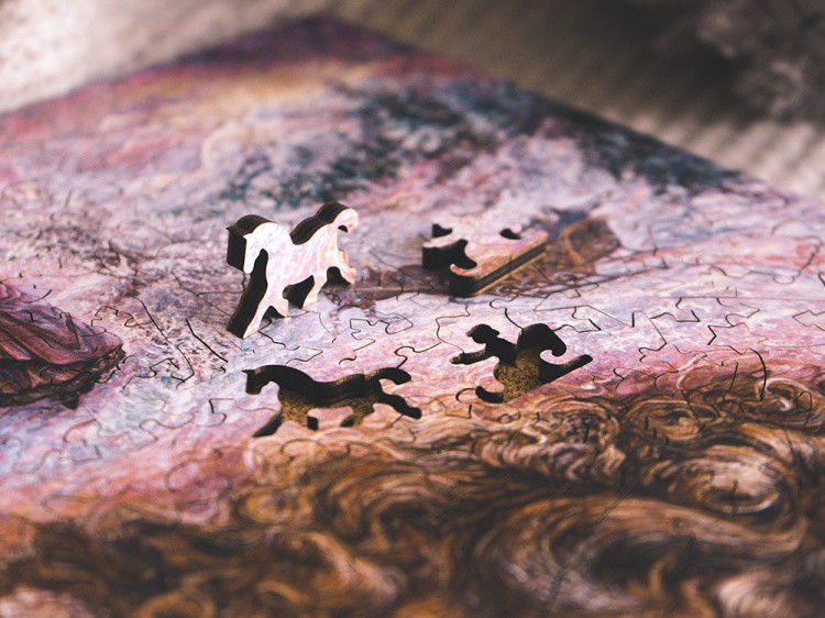 Деревянные пазлы DAVICI «Зимние сны (Winter dreaming)» — картинка 3