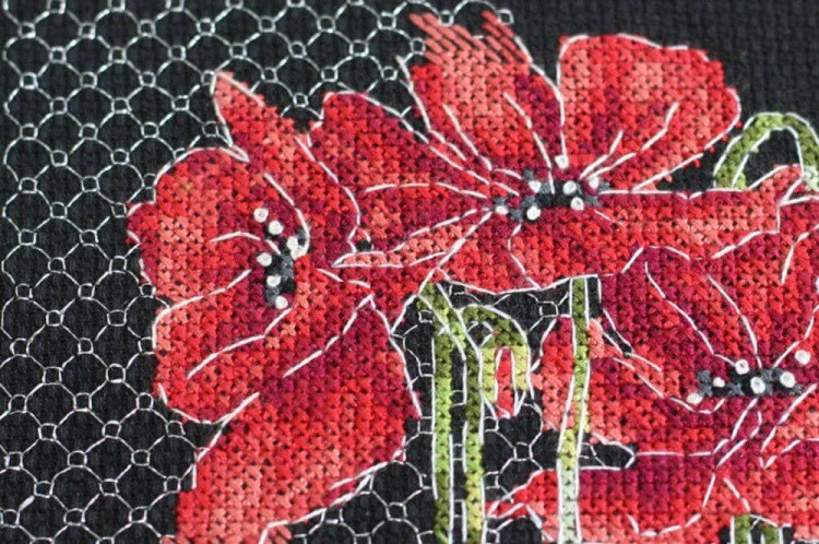 Набор для вышивания «Маки» — картинка 3