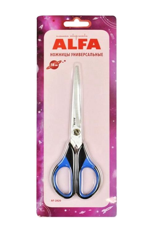 Ножницы универсальные, 18 см, ALFA — картинка 5