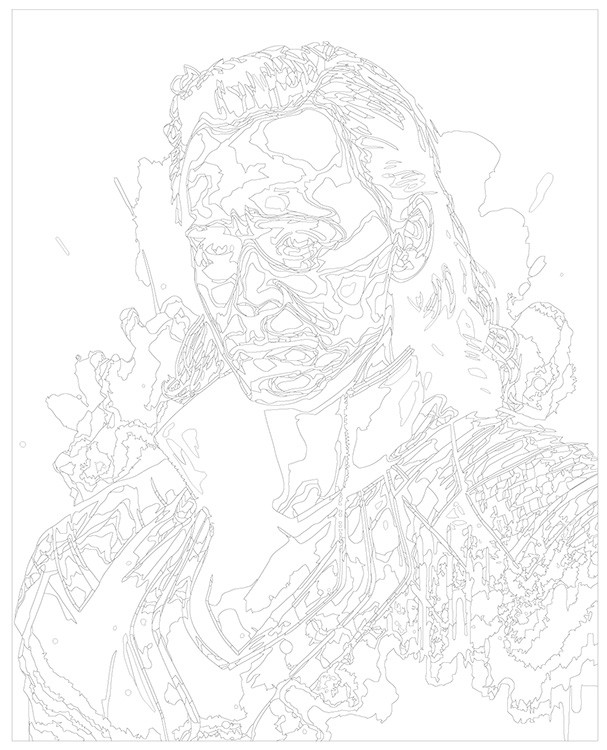 Картина по номерам «Марвел Marvel: Бог обмана Локи 5» — картинка 3