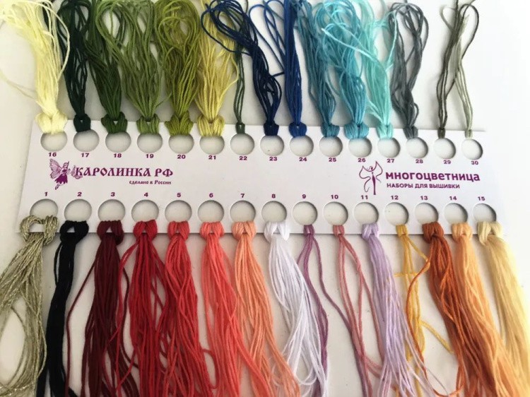 Набор для вышивания «Родные просторы. Анютины глазки» — картинка 6