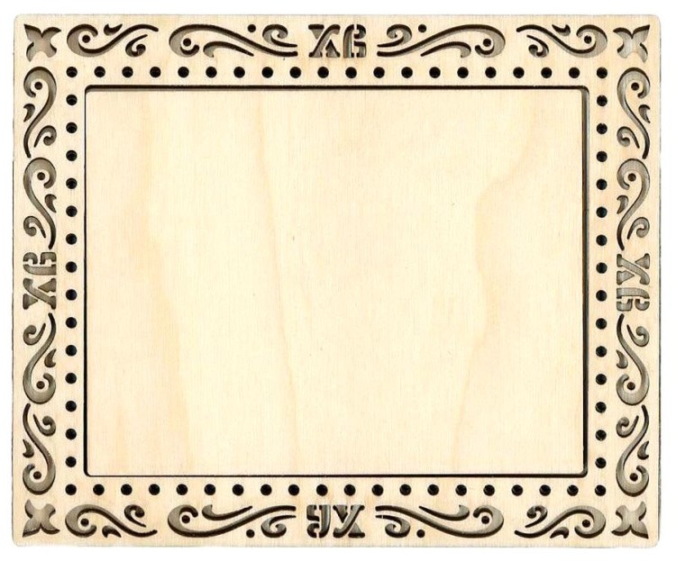 Рамка «Пасха», большая, ажурная, 19x24 см — картинка 2