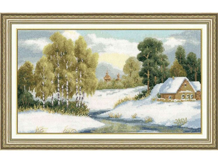 Набор для вышивания «Ранний снег» — картинка 2