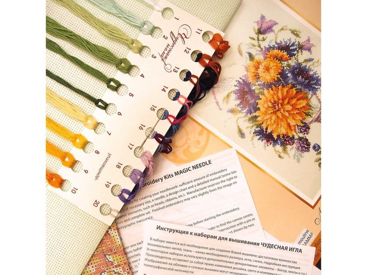 Набор для вышивания «Летний букетик» — картинка 4