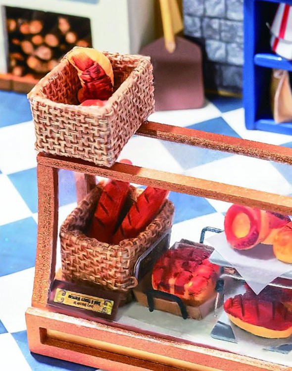 Набор для создания миниатюры (румбокс) «Пекарня» — картинка 5