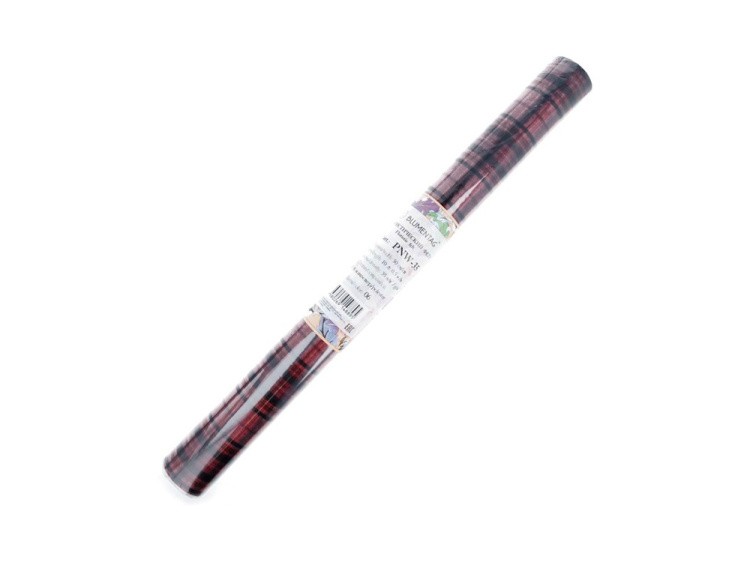 Флористический фетр PNW-35/1, цвет: 06 красный (клетка), 2 м, Blumentag — картинка 2