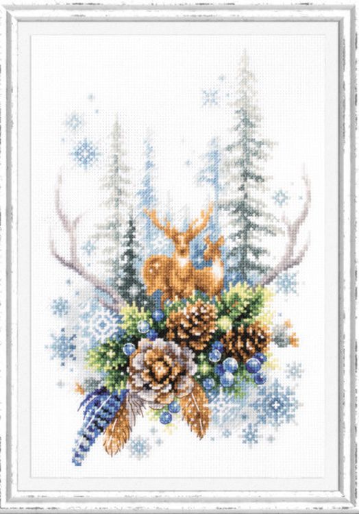 Набор для вышивания «Дух зимнего леса» — картинка 2