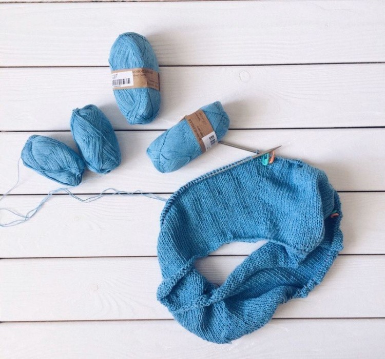 Пряжа Пехорка Конопляная (178), светло-сиреневый, 5 шт. по 50 г — картинка 2