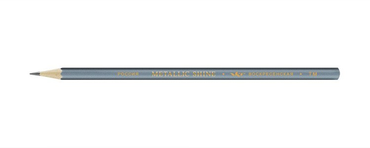 Карандаш графитный ВКФ «Metallic shine» ТМ (HB), электрик