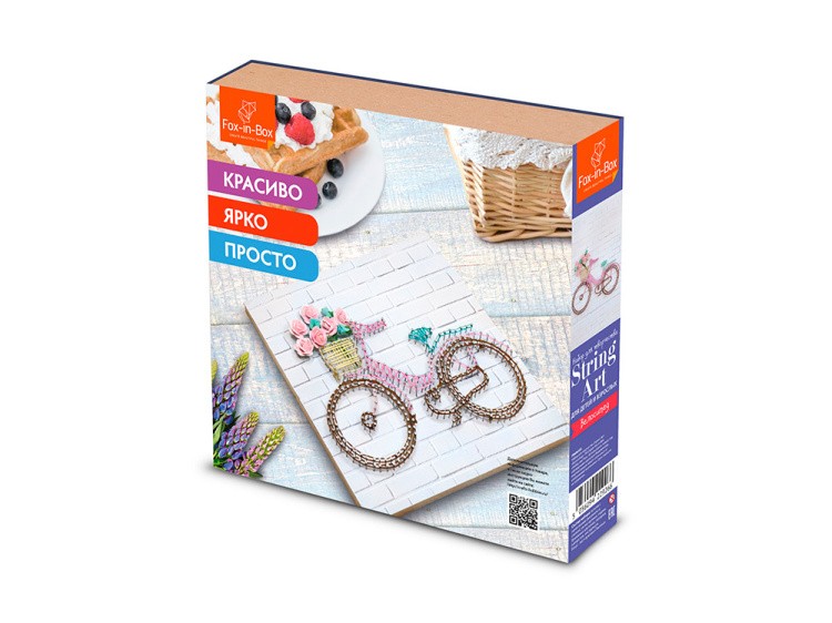 Набор для творчества STRING ART «Велосипед» — картинка 3