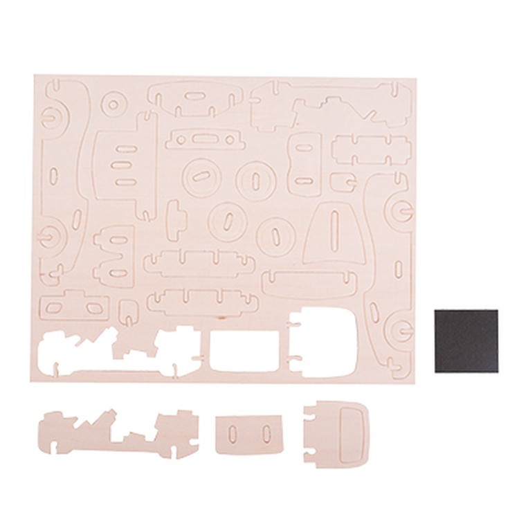 3D-пазл Гоночная машина, 33 элемента, REZARK — картинка 3