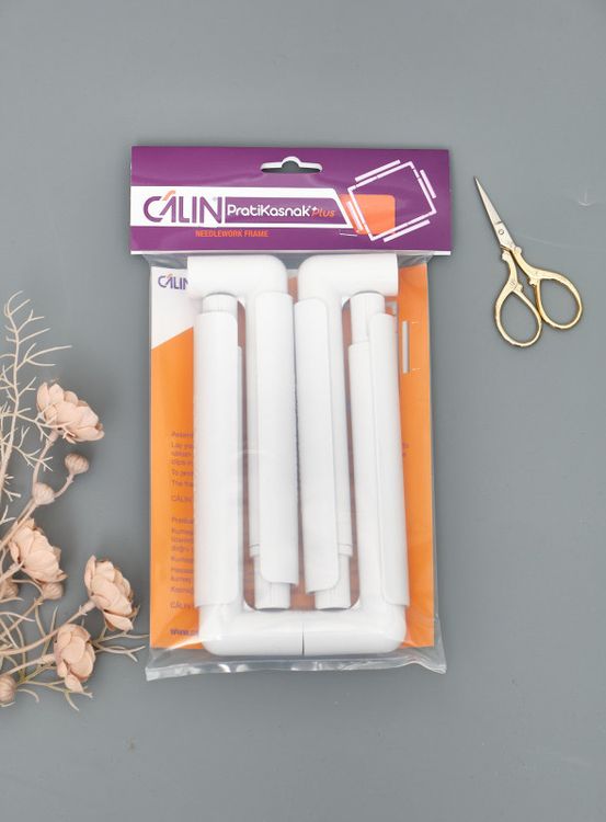 Пяльцы с клипсами 20х20 (Q-snap), CALIN — картинка 4