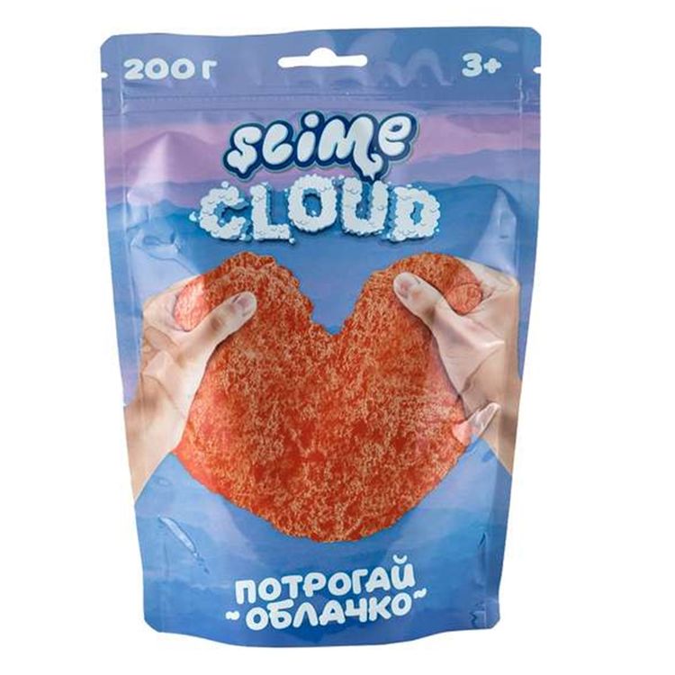 Лизун «Slime» Cloud-slime Рассветные облака с ароматом персика, 200 г