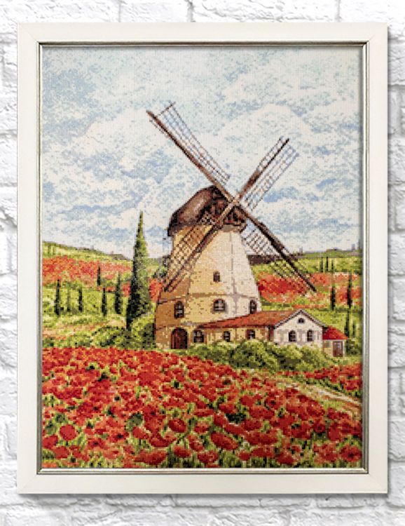 Алмазная вышивка «Мельница» — картинка 4