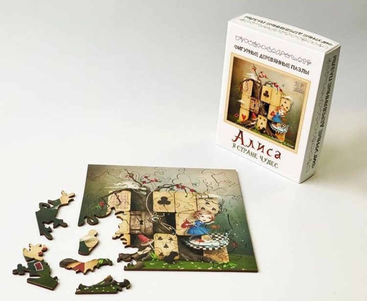 Фигурный пазл «Алиса» — картинка 2
