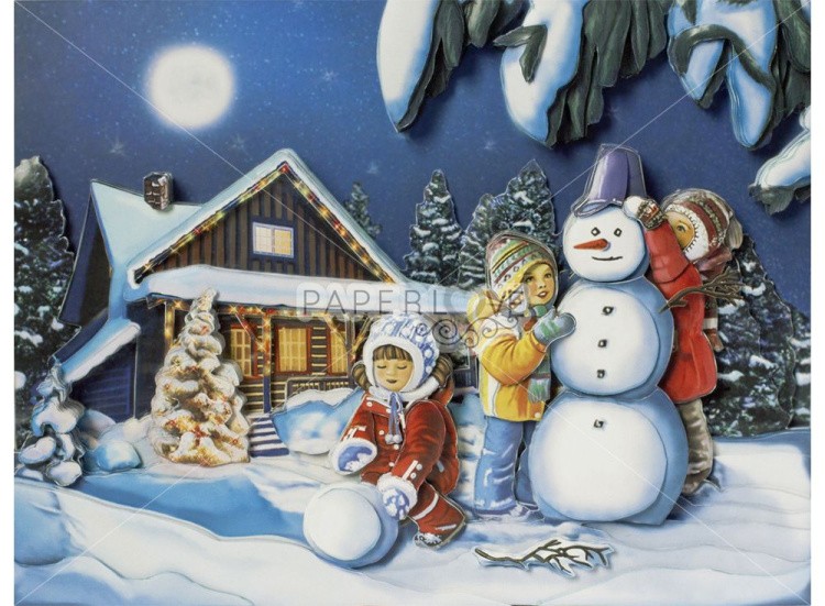 Папертоль «Зимние каникулы» — картинка 2