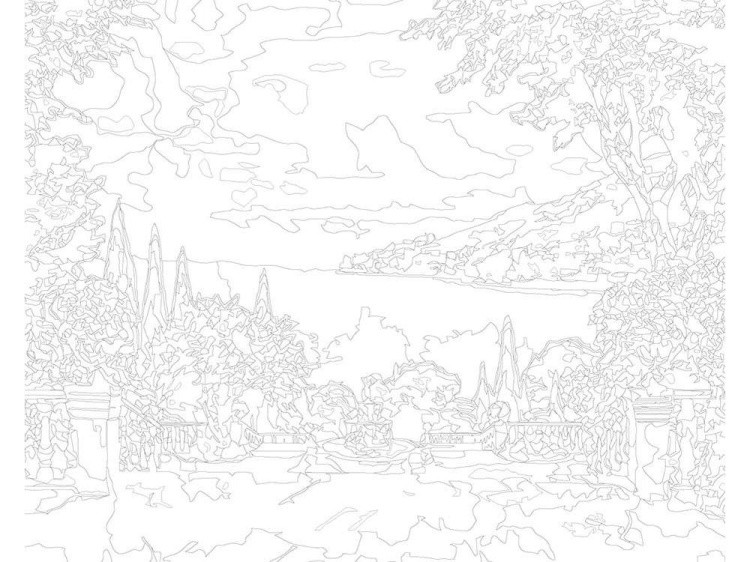 Картина по номерам «Вид на море» — картинка 3