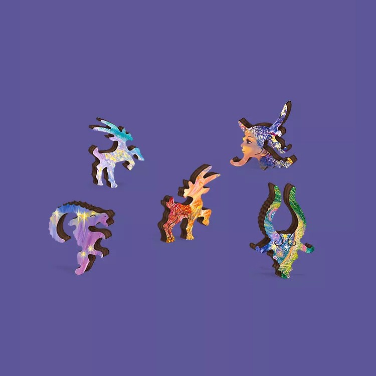 Деревянные пазлы DAVICI «Знак зодиака. Козерог» — картинка 4