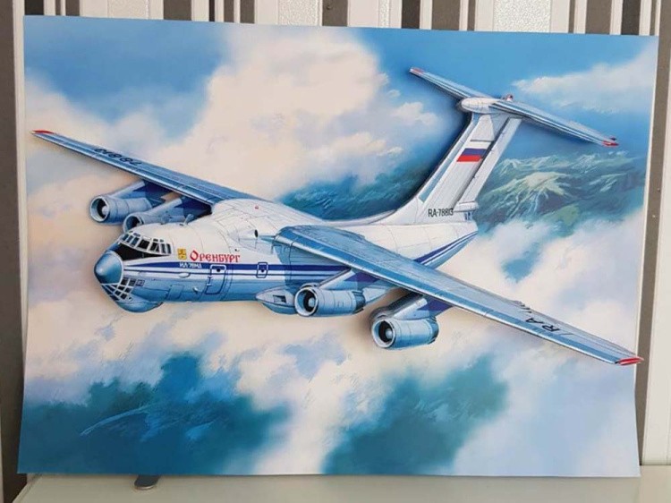 Папертоль «Самолет. Оренбург» — картинка 2