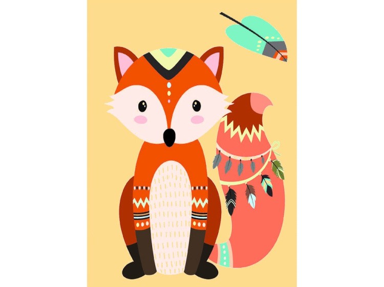 Набор для вышивания «Этнолисичка» — картинка 2