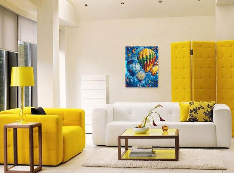 Картина по номерам «Высоко в небе» — картинка 3