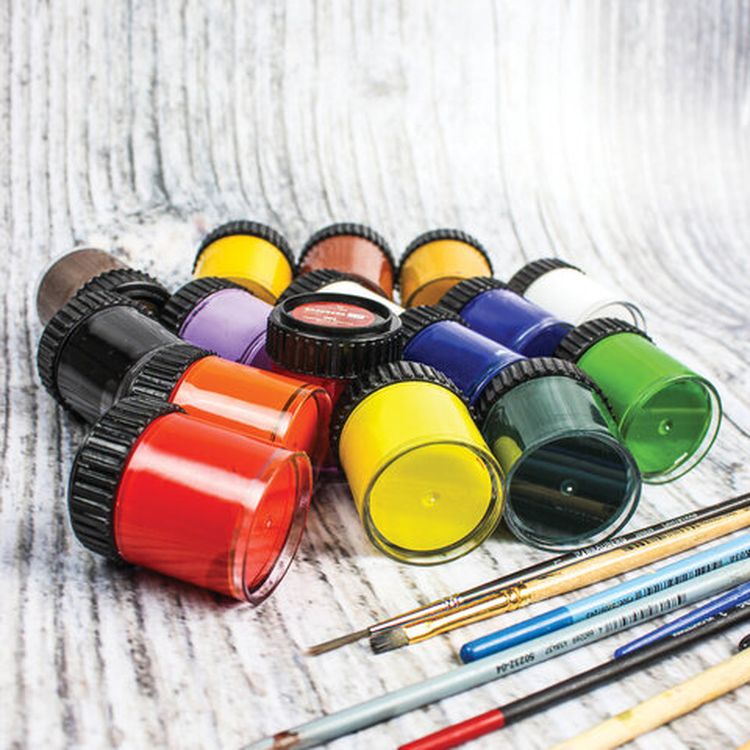 Гуашь художественная Brauberg ART CLASSIC, набор 16 цветов в баночках по 22 мл — картинка 12