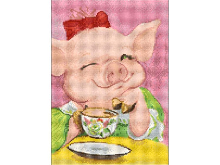 Алмазная вышивка «Сладкоежка» — картинка 2