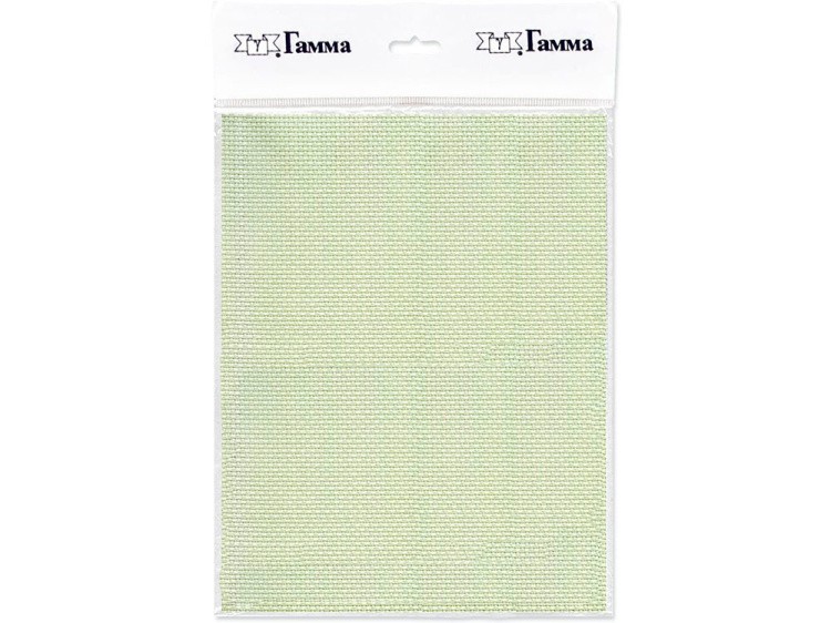 Канва Aida 11 Gamma салатовая 150x100 см — картинка 2