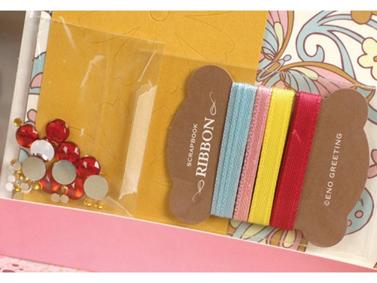 Набор для скрапбукинга «Ветерок розовый» — картинка 3