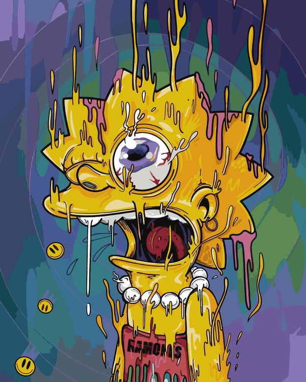 Картина по номерам «Simpsons Симпсоны: Лиза»