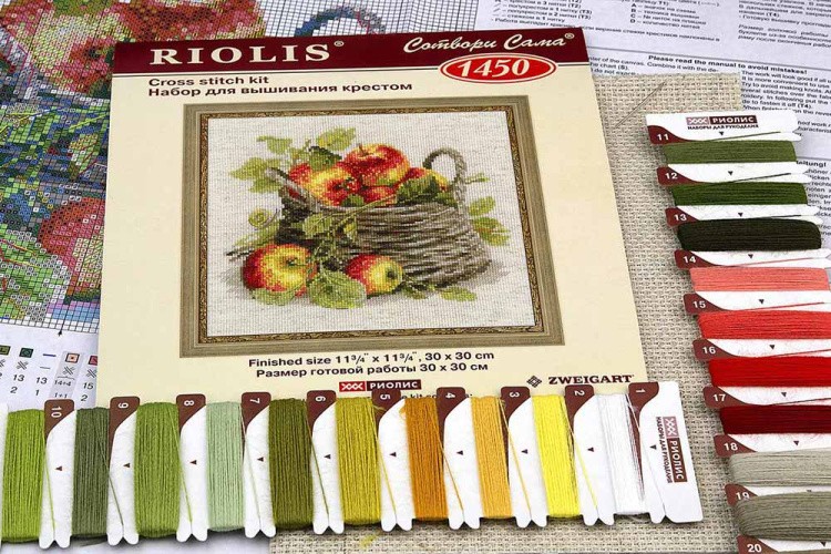 Набор для вышивания «Спелые яблоки» — картинка 7