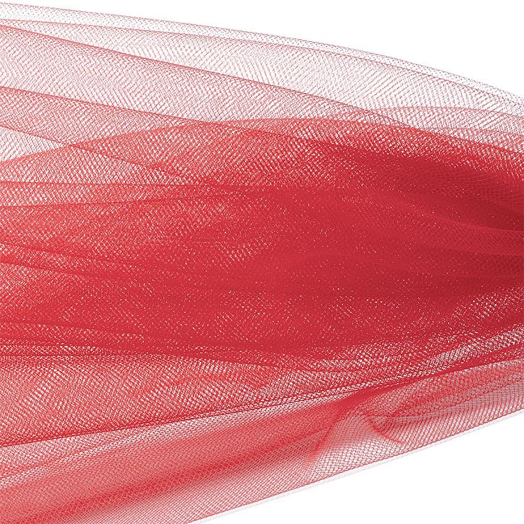 Еврофатин мягкий матовый Hayal Tulle, 5 м, ширина 300 см, цвет: корраловый, Hayal — картинка 2