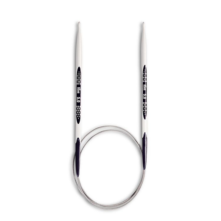 Спицы круговые Ergonomics, пластик, 5 мм, 80 см, PRYM — картинка 2