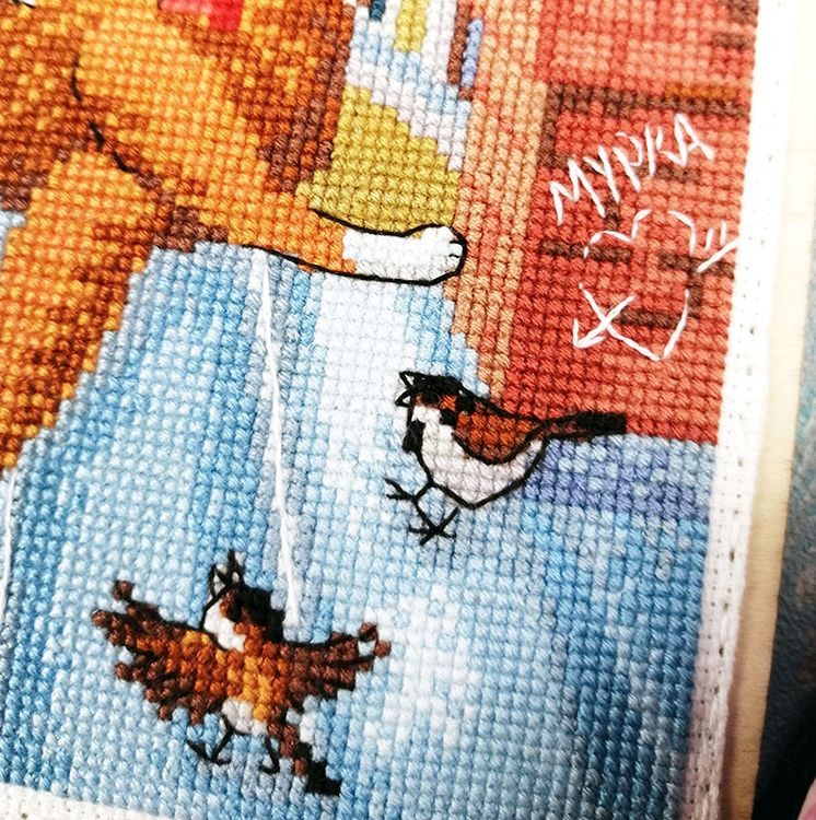 Набор для вышивания «Ключница. Месяц март» — картинка 3