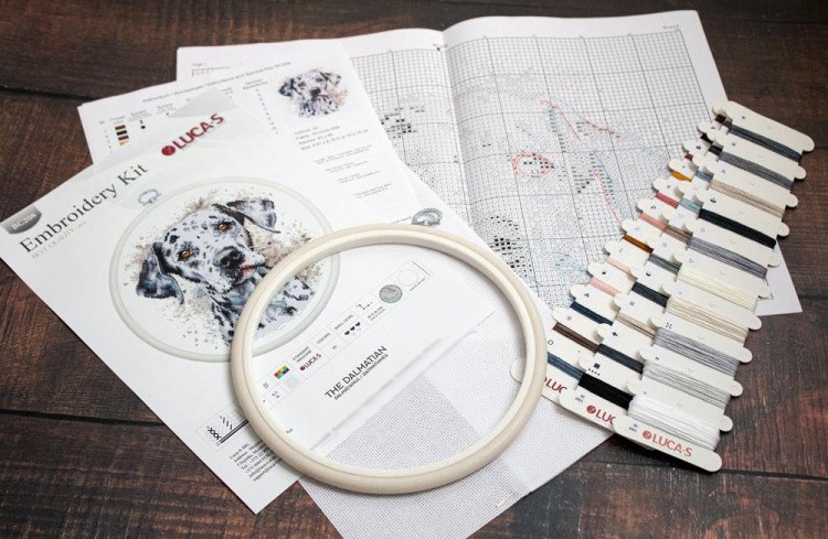 Набор для вышивания «Далматинец» — картинка 2