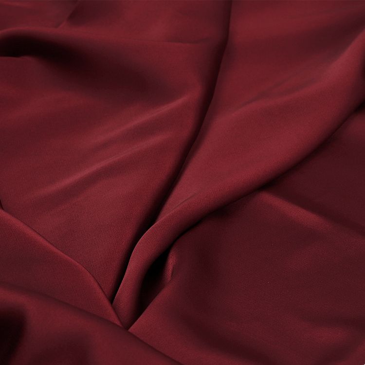 Ткань шелк Армани, 5 м x 150 см, 90 г/м², цвет: вишневый, TBY — картинка 4