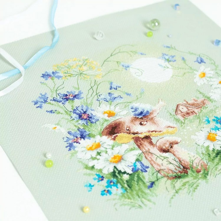 Набор для вышивания «Живые истории. Улитка» — картинка 4