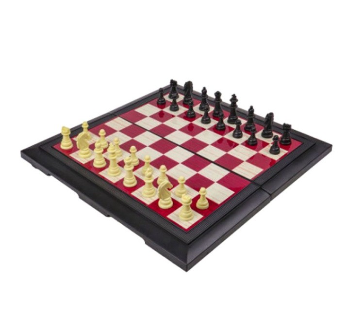 Игра настольная 7 в 1. Шахматы, шашки, карты, нарды, лудо, мельница, змеи и лестница — картинка 2