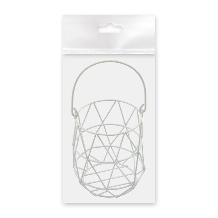 Садовая миниатюра «Корзина», металл, 8,5x16 см, Blumentag — картинка 2