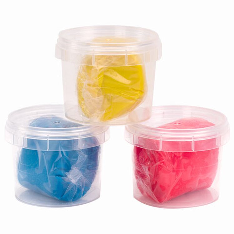 Пластилин на растительной основе (тесто для лепки) Юнландия, 3 цвета, 270 г — картинка 2