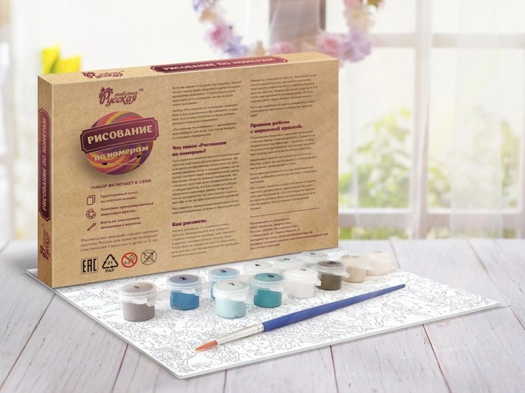 Картина по номерам «Паук» — картинка 3