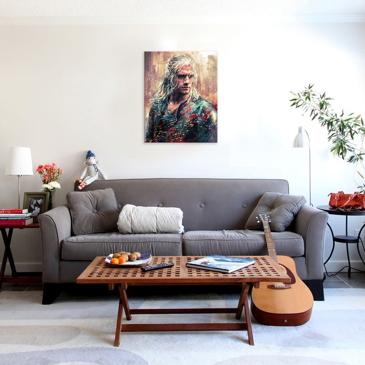 Картина по номерам «Ведьмак Генри Кавилл» — картинка 3