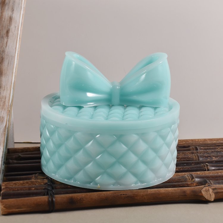 Силиконовый молд - Шкатулка №9, d 14 см, 1 шт. — картинка 6