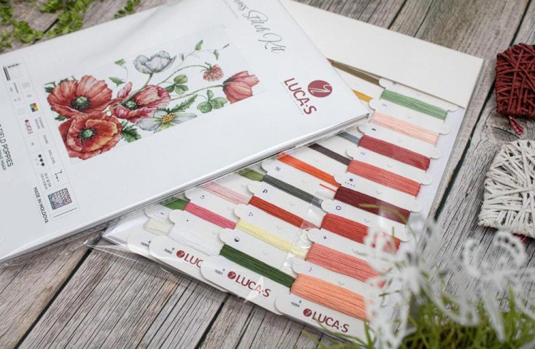 Набор для вышивания «Полевые маки» — картинка 7