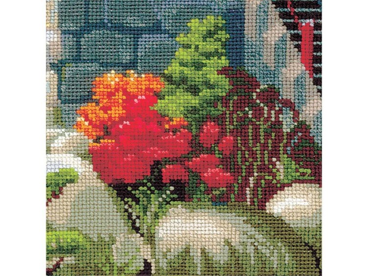 Набор для вышивания «Водопад и пагода» — картинка 4