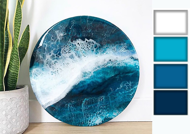 Набор для создания картины эпоксидной смолой Resin Art №1, Art Blong — картинка 11