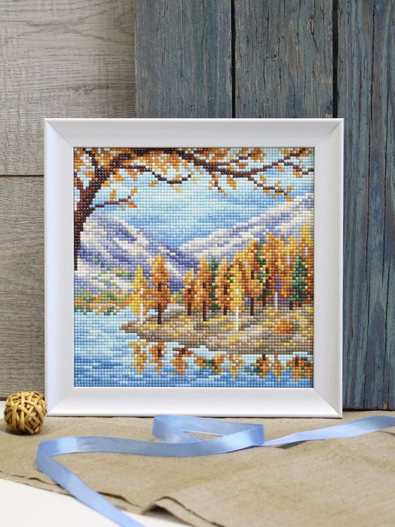 Алмазная вышивка «Походная осень» — картинка 2