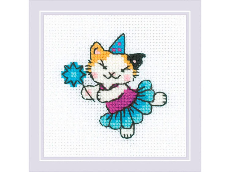 Набор для вышивания «Котомания. Балерина» — картинка 2