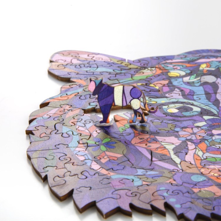 Деревянные пазлы «Волшебный Тигр L», Woodbests — картинка 6