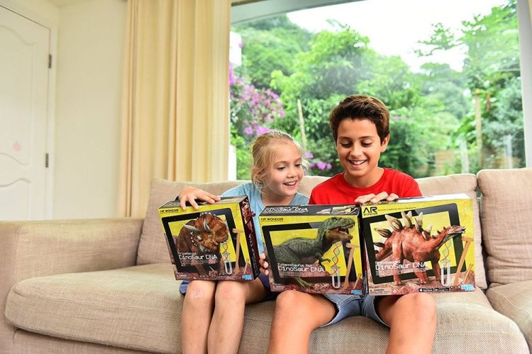 Набор юного палеонтолога «Оживи динозавра. ДНК Трицераптоса» — картинка 3